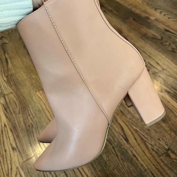 Light Brown Boot Booties - Picture 2 of 6